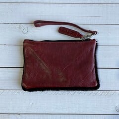 Tas Ann springbok wine red 20x14cm