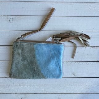 Tas Ann springbok baby blauw 20x14cm