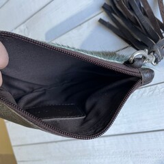 Tas Ann springbok baby blauw 20x14cm