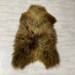 IJslander schapenvacht bruin 120x75cm L