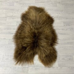 IJslander schapenvacht bruin 120x70cm L