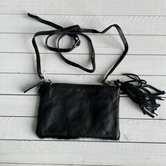 Tas Carol Springbok zwart 23x15cm