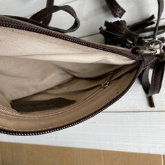 Tas Carol Springbok geel bruin 23x15cm