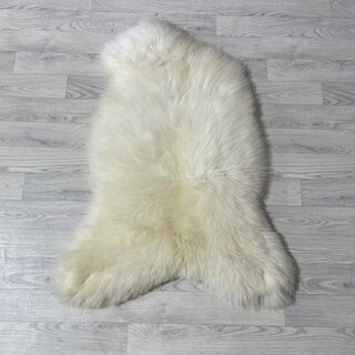 Schapenvacht wit creme 105x75cm