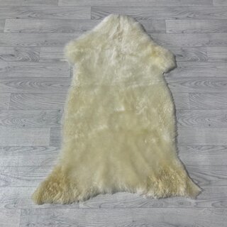 Schapenvacht wit creme 105x80cm