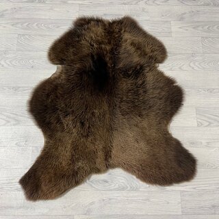 Schapenvacht bruin 90x80cm