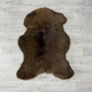 Schapenvacht bruin 90x65cm