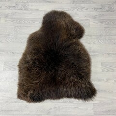 Schapenvacht bruin 95x70cm