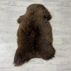 Schapenvacht bruin 95x60cm