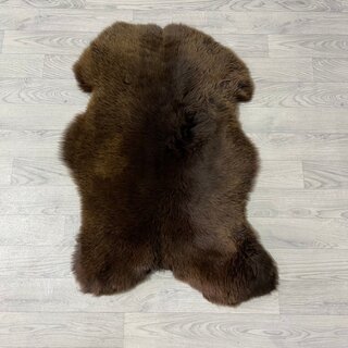 Schapenvacht bruin 95x60cm