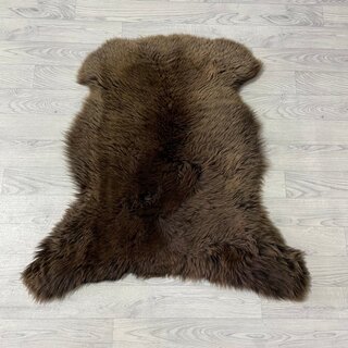Schapenvacht bruin 90x90cm