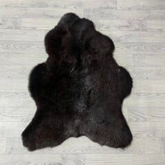 Schapenvacht bruin grijs 95x70cm