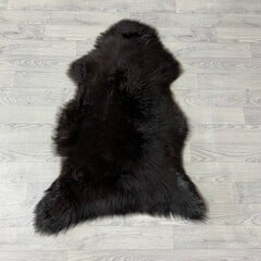 Schapenvacht bruin wit 105x75cm