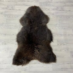 Schapenvacht bruin tinten 105x65cm