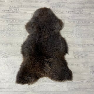 Schapenvacht bruin tinten 105x65cm