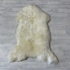 Schapenvacht wit creme 115x80cm M