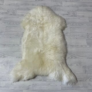 Schapenvacht wit creme 115x80cm M