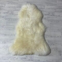 Schapenvacht wit creme 120x80cm L