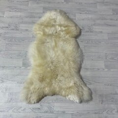 Schapenvacht wit creme 120x70cm L