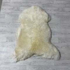 Schapenvacht wit creme 110x80cm M