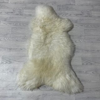 Schapenvacht wit creme 115x70cm M