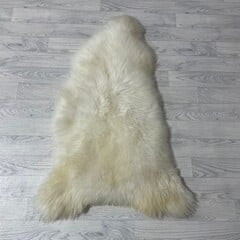 Schapenvacht wit creme 105x70cm M