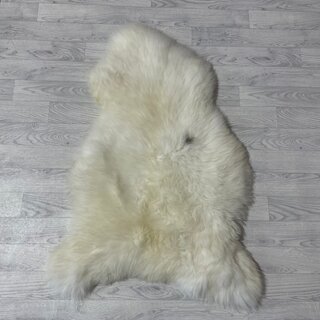 Schapenvacht wit bruin 110x75cm M