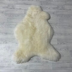 Schapenvacht wit creme 100x75cm M