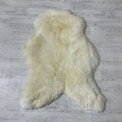 Schapenvacht wit creme 100x75cm M