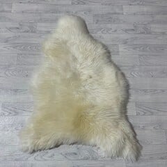 Schapenvacht wit creme 110x80cm M