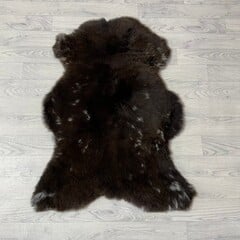 Schapenvacht bruin wit 100x70cm M