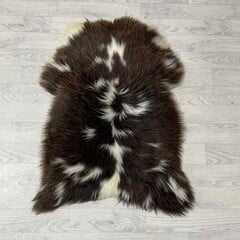 Schapenvacht bruin wit 95x70cm S
