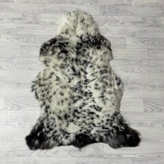 Schapenvacht bruin wit 105x75cm M