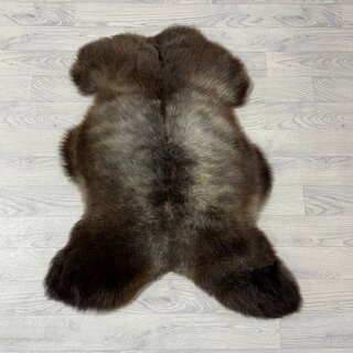 Schapenvacht bruin multicolor 95x75cm S