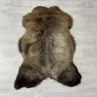 Schapenvacht bruin multicolor 100x75cm M