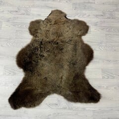 Schapenvacht bruin multicolor 105x85cm M