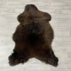 Schapenvacht bruin 120x80cm L