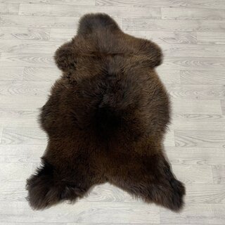 Schapenvacht bruin 120x80cm L