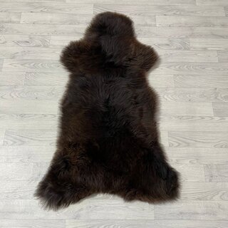 Schapenvacht bruin 125x75cm XL-XXL