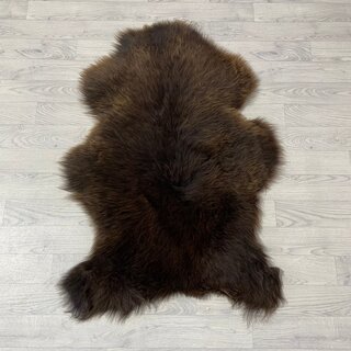 Schapenvacht bruin 115x75cm M