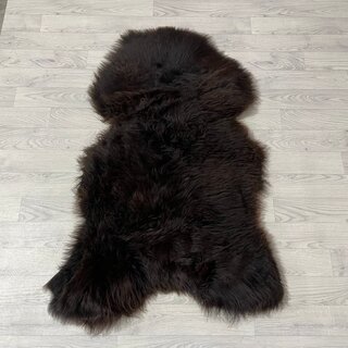 Schapenvacht bruin 120x80cm L