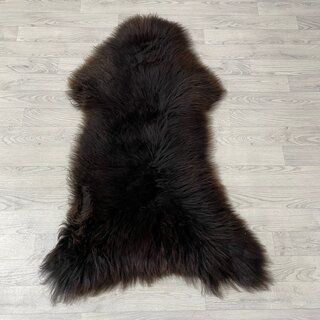 Schapenvacht bruin 130x85cm XL-XXL