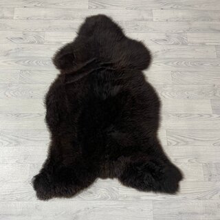Schapenvacht bruin 120x80cm L