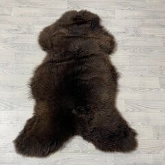 Schapenvacht bruin 125x85cm XL-XXL