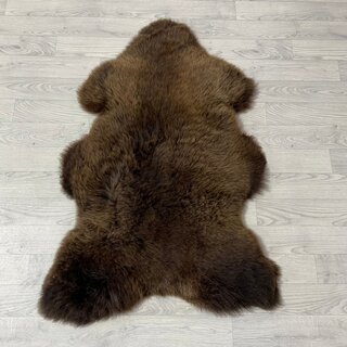 Schapenvacht bruin 115x75cm M