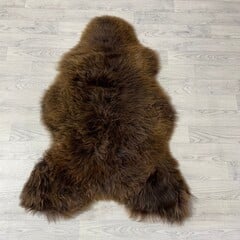Schapenvacht bruin 120x80cm L