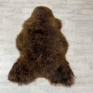 Schapenvacht bruin 120x80cm L