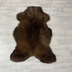 Schapenvacht bruin 110x75cm M
