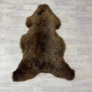 Schapenvacht bruin 110x75cm M