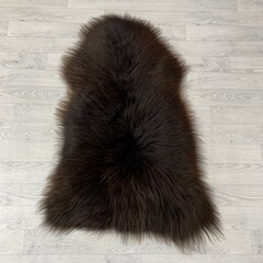 Schapenvacht bruin 110x75cm M